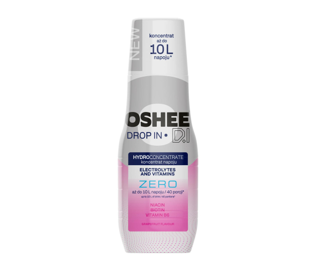 OSHEE Koncentrat napoju DROP IN grejpfrutowy + witaminy 500 ml - 1546749 - zdjęcie